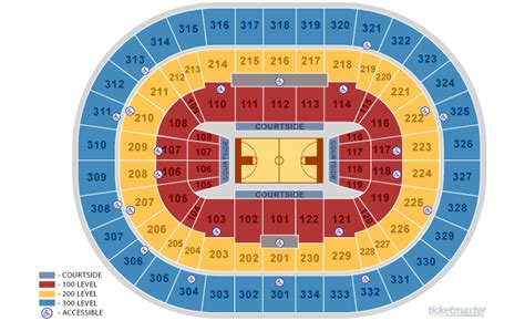 Moda Center Portland Tickets Schedule Seating Chart Directions