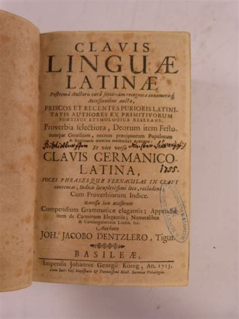 Clavis Linguae Latinae Barnebys