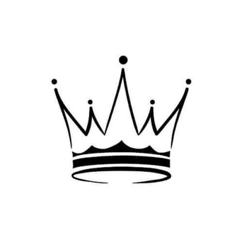 King Crown Temporary Tattoo Etsy