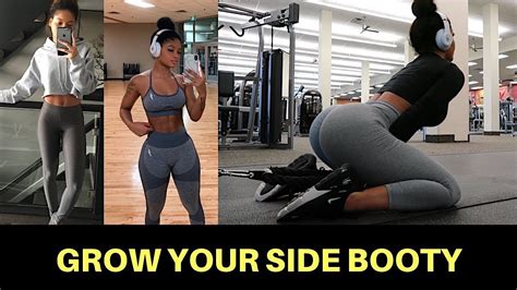 Best Exercises To Grow Your Side Glutes Get Wider Looking Hips Youtube