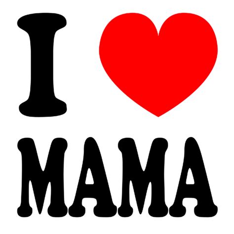 Moederdag Kaart I Love Mama Moederdag Kaarten Kaartje2go