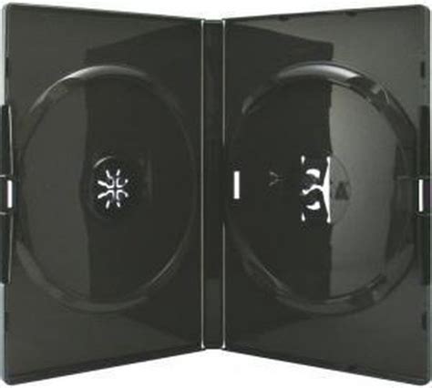 Amaray Dvd Leerhülle 2 Disc 14mm Face To Face Zwart