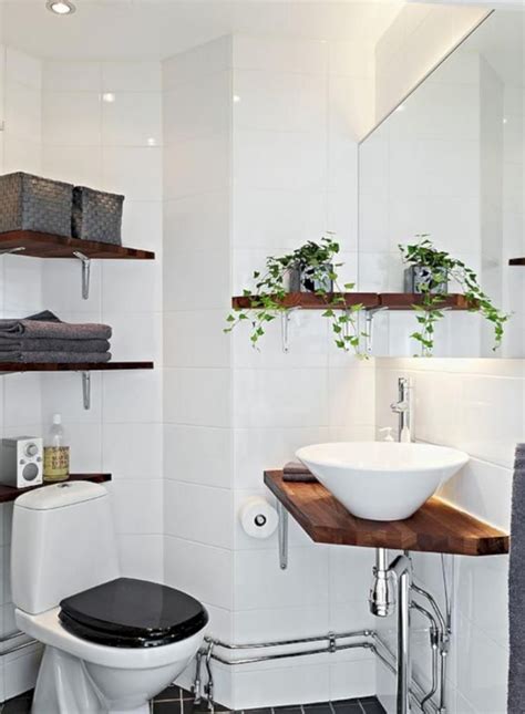 Need a space saving bathroom vanity which is also easy to build? 15 Inspiring Tiny Bathroom for Best Space Saving Ideas ...