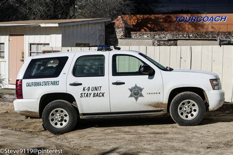 California State Parks Peace Officer K 9 Unit Stay Back