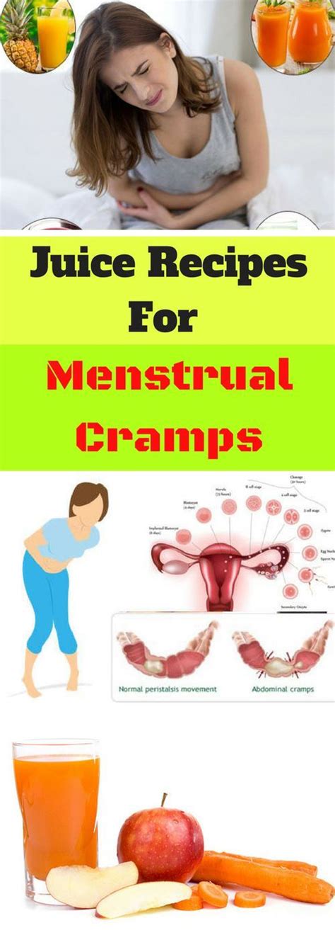 Let Start Slim Today Juice Recipes For Menstrual Cramps