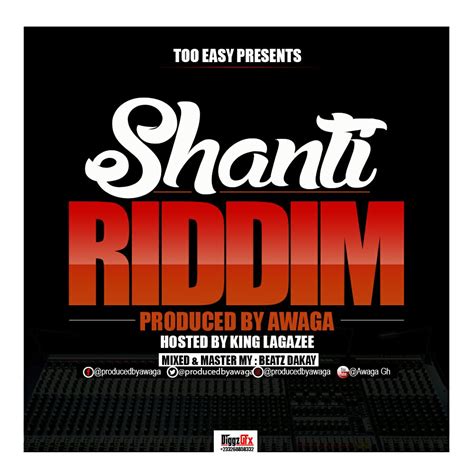 Produced By Awaga Set To Release Shanti Riddim Beatz Nation