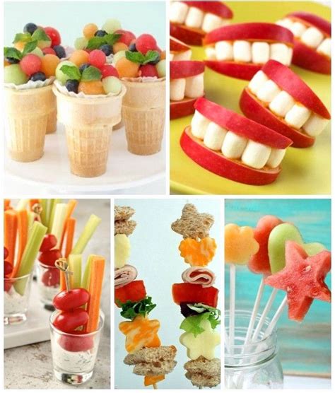 Finger foods are also a good idea for dinner parties, if your kids fuss about mashed potatoes, pasta or rice, you can serve them these healthy finger foods that are easy. Shiny 18 Precious Kids Birthday Party Finger Food Ideas ...