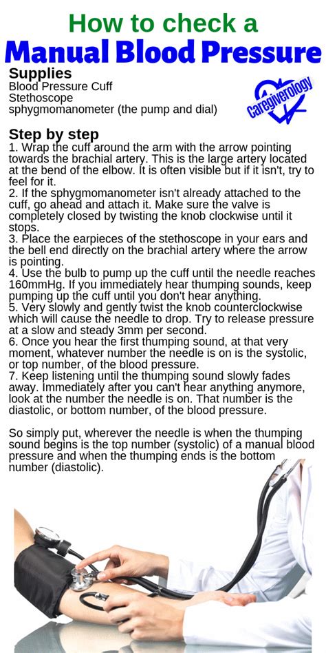 How To Take A Manual Blood Pressure Deals Discount Save 52 Jlcatj