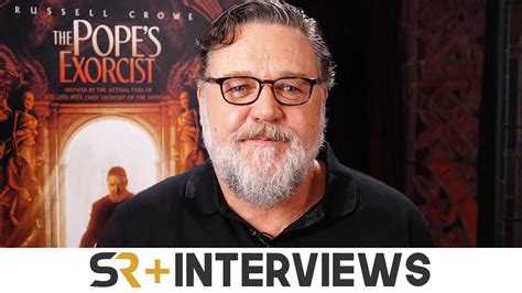 Russell Crowe Talks The Pope S Exorcist YouTube