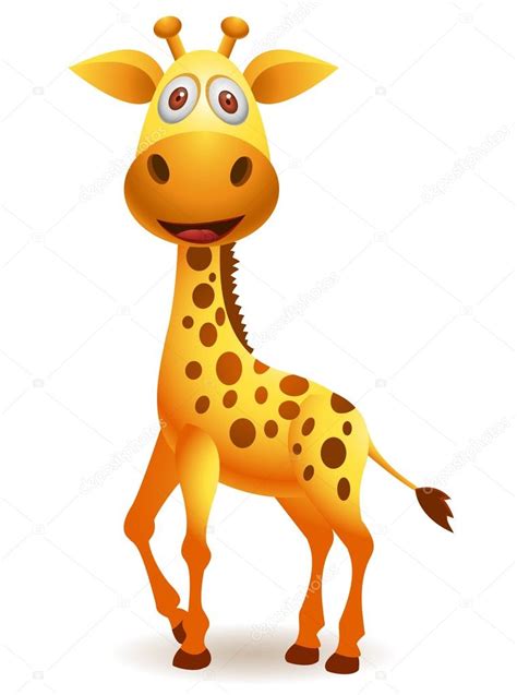 Giraffe Cartoon — Stock Vector © Idesign2000 11222279