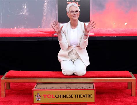 Jamie Lee Curtis Puts Her Hands In Cement Plus More Celebs At Their