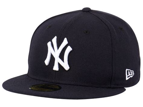 New York Yankees Mlb Ac Perf Navy Blue 59fifty Cap Essential New