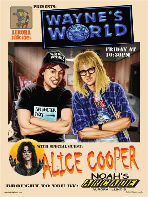 Wayne’s World Poster – Bob The Artist