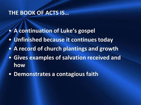 How The Book Of Acts Provides The Continuation Of Lukes Gospel