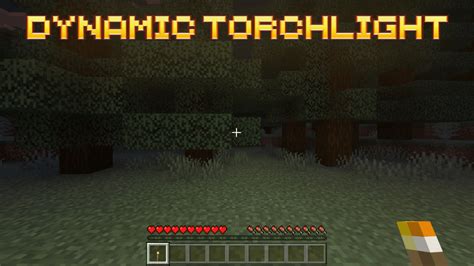 Dynamic Torchlight Addon For Minecraft