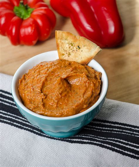 roasted eggplant and red pepper dip chic eats
