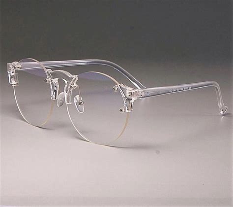Frameless Glasses Trendy Glasses Round Glasses Frames Fashion Eye
