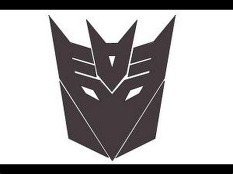 I noticed that i never made a tutorial on either the autobots or decepticon logo before so. How to draw Decepticon Logo from Transformers - YouTube