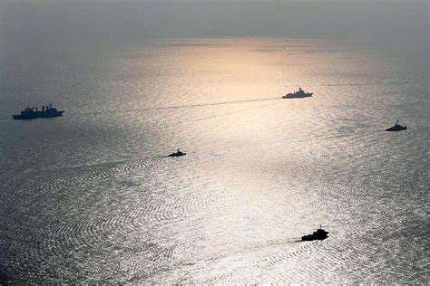 China Iran Russia Begin Joint Naval Drill In Indian Ocean Taipei Times