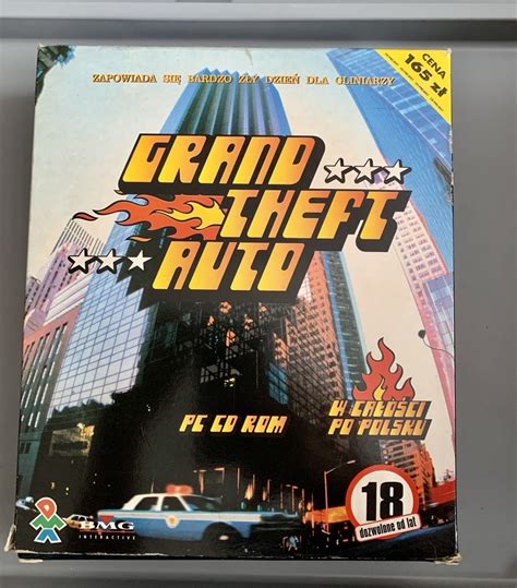 Pudełko Z Gry Grand Theft Auto Z 1997 Unikat Gta Brzeszcze
