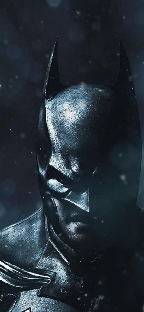 Download Batman Arkham Iphone Origins Close Up Wallpaper