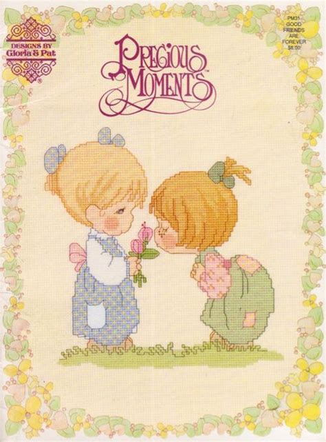 Huge selection of counted cross stitch charts from your favorite designers. PRECIOUS MOMENTS Cross Stitch Pattern Designs PM31 Gloria ...
