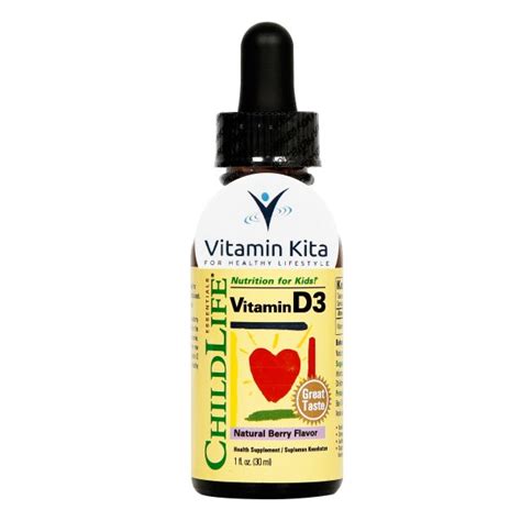 Jual Childlife Vitamin D3 500 Iu 30 Ml Bpom Menjaga Kesehatan Kekebalan