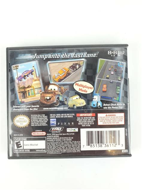 Cars Nintendo Ds Game Complete Ebay