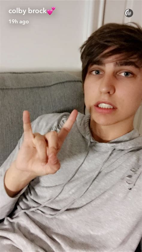 Pin By Dana Baker On Colby Brock Colby Brock Colby Brock Snapchat Sam And Colby