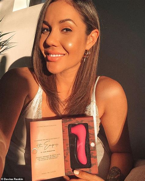 Former Mafs Star Davina Rankin Poses With A Pink Vibrator