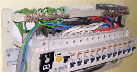 Practical home networking and home automation. Electrical Installation Wiring Pictures: 1-Phase ELCB Connection Pictures