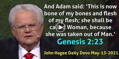 John Hagee May 13 2021 Daily Devotional Genesis 223