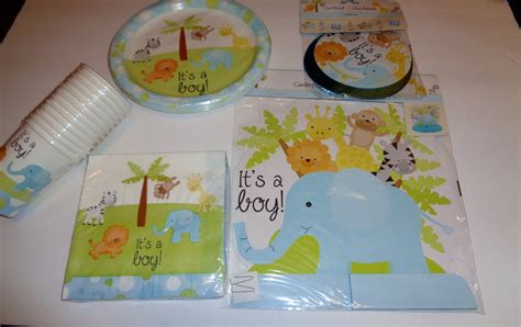 26 New Baby Boy Shower Plates And Napkins Baby Shower