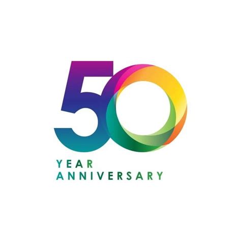 50th Anniversary Logos Free Robbie Davila