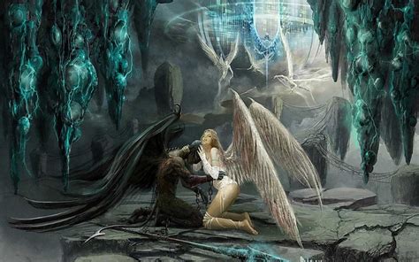 Wallpaper Fantasy Art Angel Mythology Screenshot Fictional