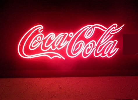 Custom Coca Cola Neon Sign Real Neon Light Custom Neon Signs