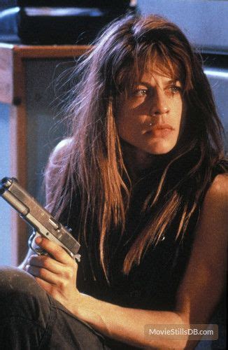 Terminator 2 Judgment Day Publicity Still Of Linda Hamilton Linda