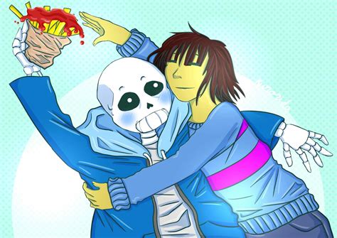 ﾟ･ Fαnαrt Fяαиѕ 「sαns х Frísk」･ﾟ Undertale Brasil Amino