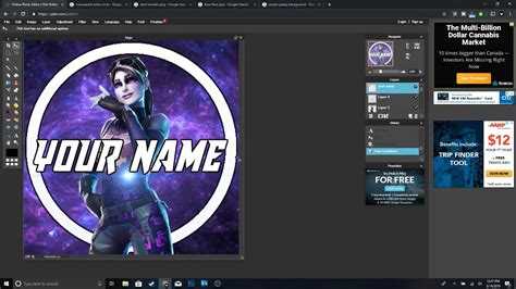 How To Make A Fortnite Profile Picture Free No Photoshop Pixlr