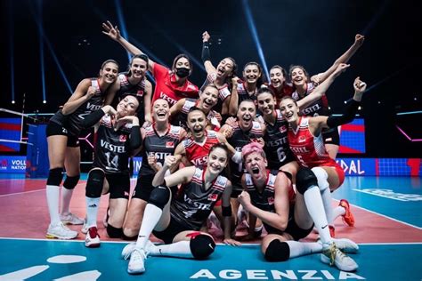 Delight As Turkey Wins Bronze Medal In Womens Volleyball Nations