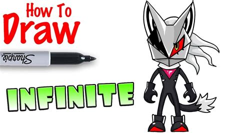 How To Draw Infinite From Sonic Forces Youtube