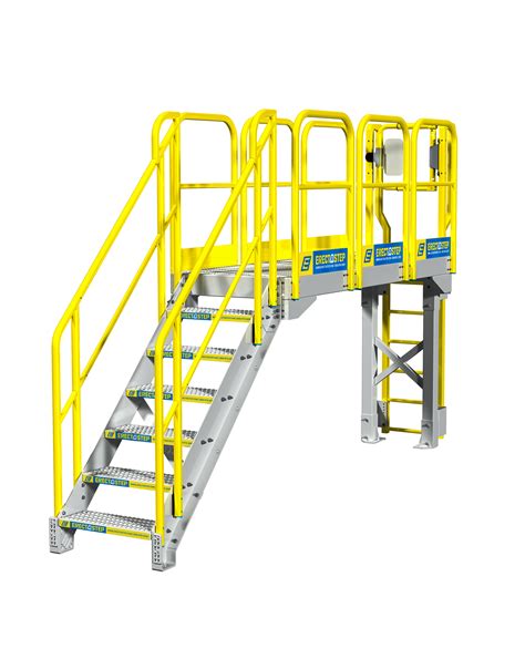 Industrial Catwalk Stair Configuration Erectastep