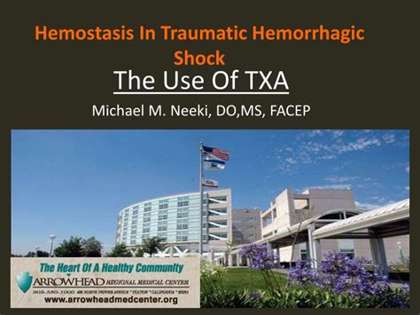 Ppt Hemostasis In Traumatic Hemorrhagic Shock Powerpoint Presentation