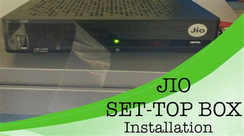 Jio Set Top Boxstb How To Install Installation Process With Demo