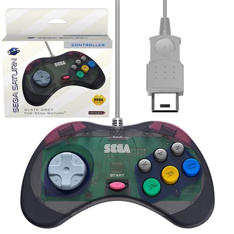 Retro Bit Official Sega Saturn Controller Pad For Sega