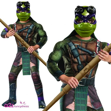Donatello Deluxe Teenage Mutant Ninja Turtles Movie Kids Costume