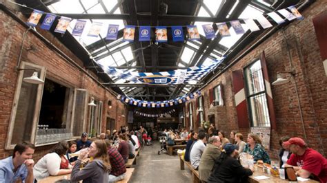 With their laid back atmosphere and overwhelmingly large selection of beer, these beer. A beer garden grows in Brooklyn | Beer garden, Beer hall ...