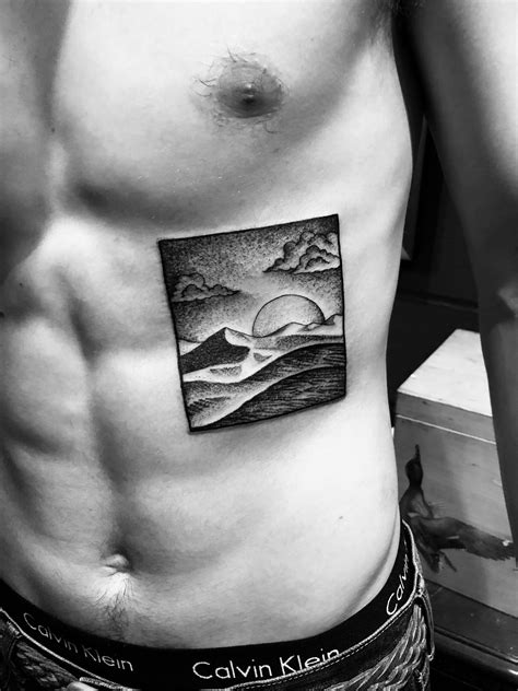 Sand Dunes By Tattoo Artist Luke Wessman In His Private So Cal Studio