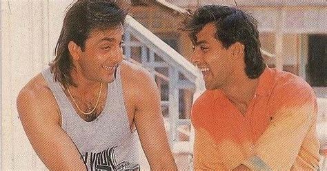 Sanjay Dutt And Salman Khans Throwback Picture Will Take You Back To Their 90s Bromance