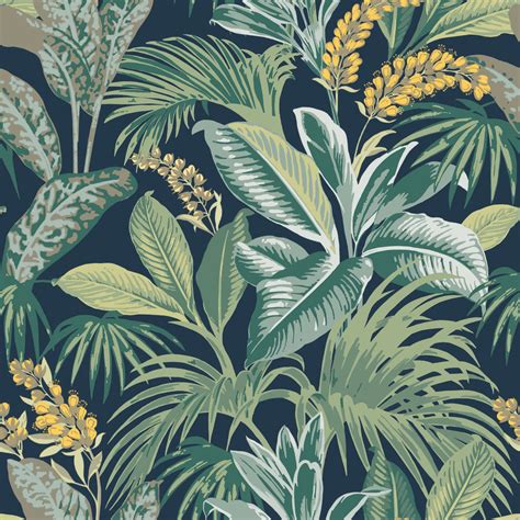 Havana Tropical Palm Removable Wallpaper Tempaper